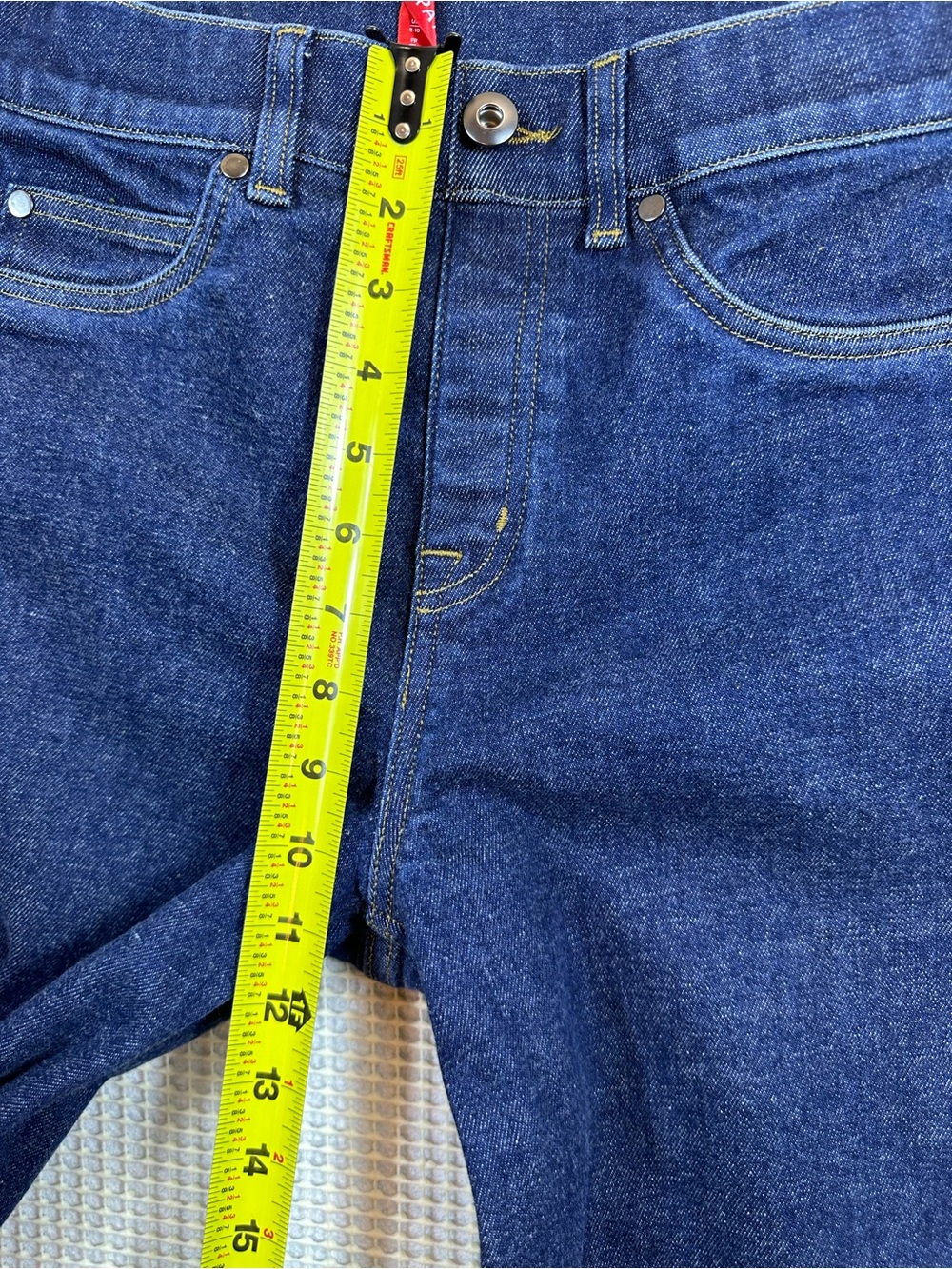Spanx Wide Leg Jeans Raw Indigo Size Small - Picture 10 of 10